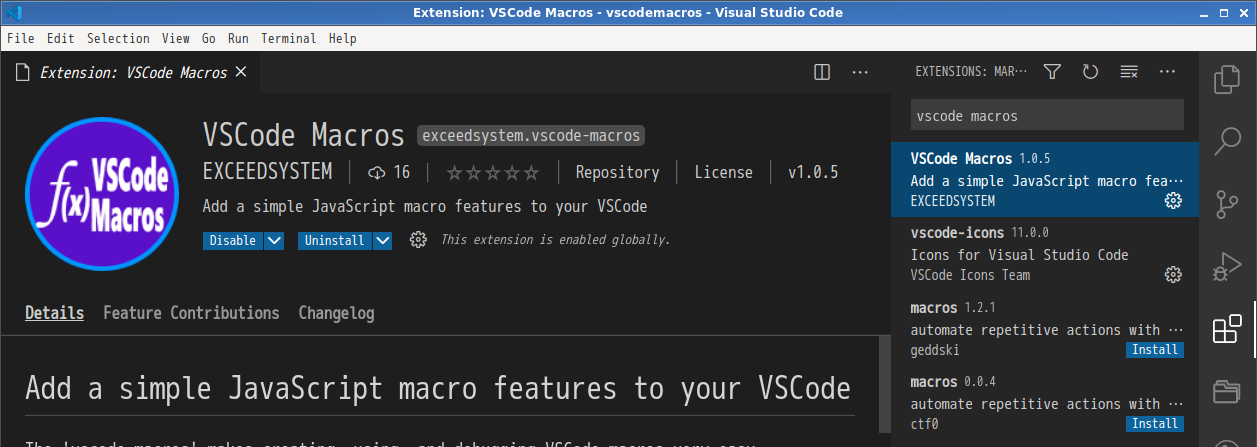 VSCodeでマクロ(スクリプト)を実現する方法【拡張利用編】 – EXCEEDSYSTEM